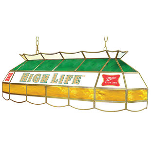 Go to store & view more images Trademark Global Miller High Life 3-Light Pool Table Light
