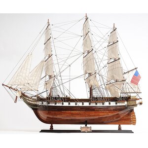 USS Constellation Model Boat