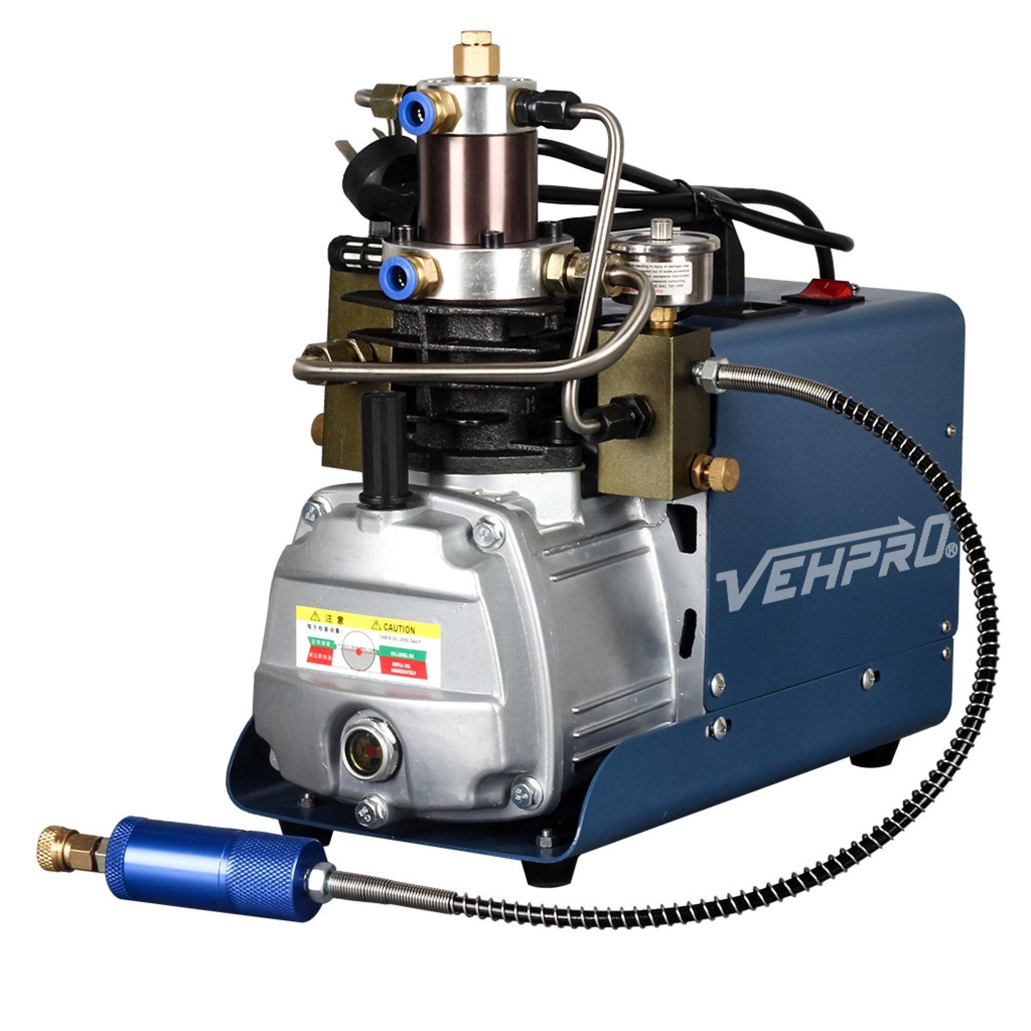 30MPa PCP Electric 4500PSI High Pressure Air Compressor Pump Can SET Pressure
