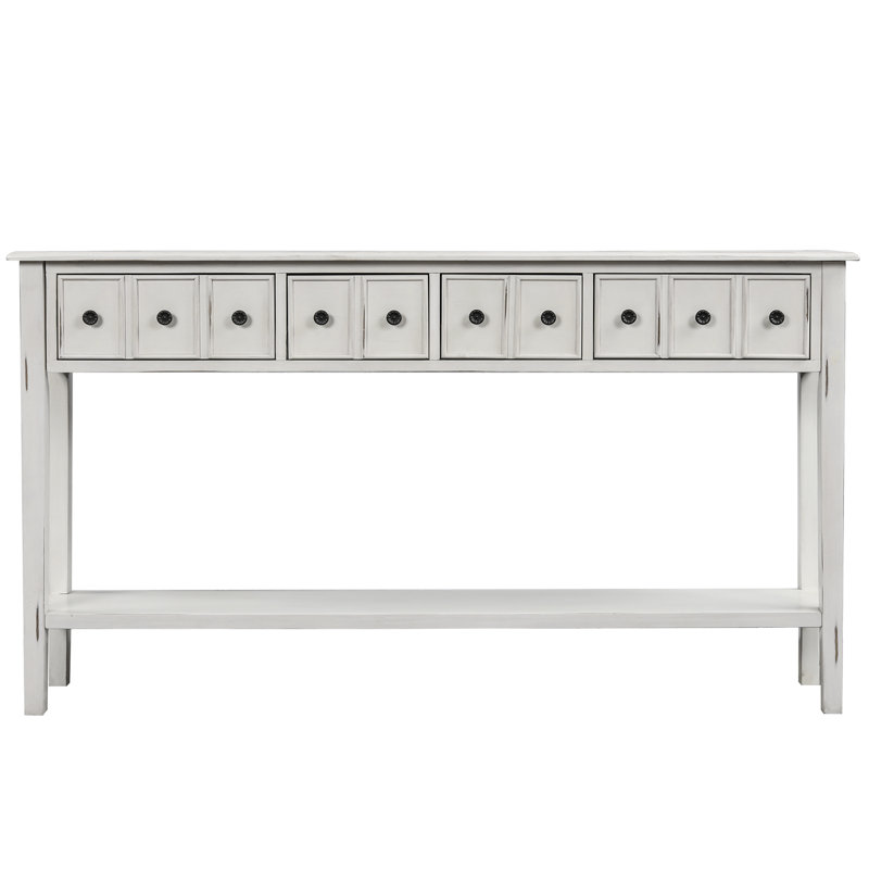 Breakwater Bay Rustic Entryway Console Table, 60" Long ... Austin console table with 2 drawers a simplicity and elegance in any.