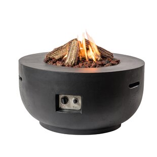 Polyresin Propane Fire Pit Table By Mania Happy Cocooning