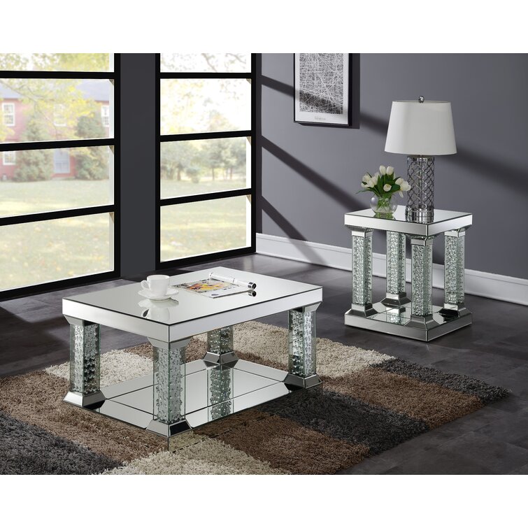 Furniture World Lucca 2 Piece Coffee Table Set Reviews Wayfair