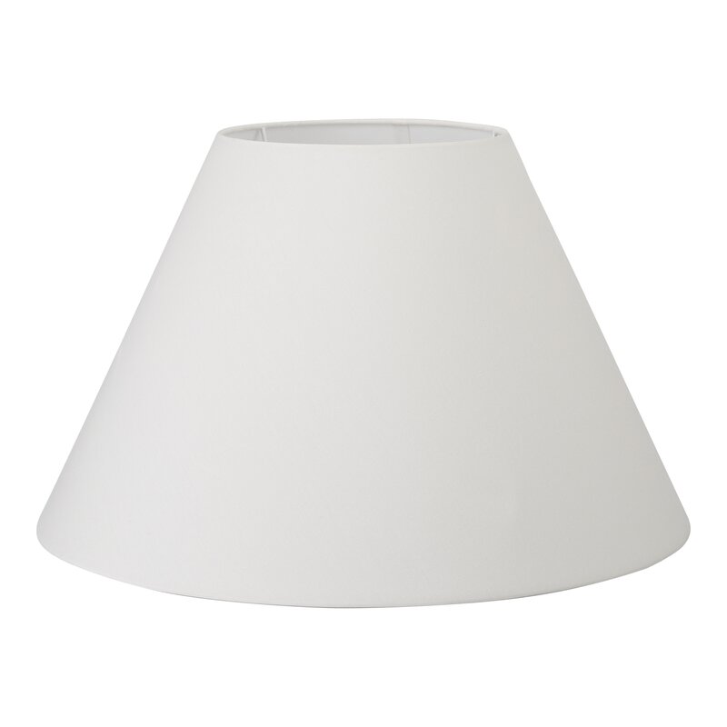 Three Posts 50cm Polyester and Cotton Empire Lamp Shade & Reviews ...