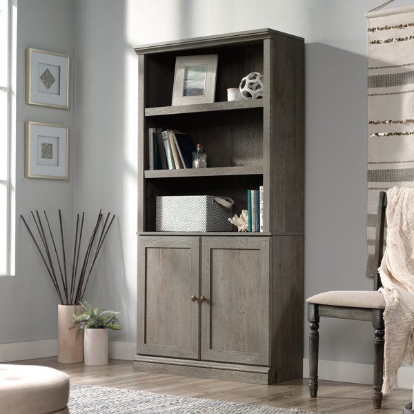 Details about   Wooden Bookcase 5-Tier Open Bookshelf Spacious Shelf X-Design Freestand Natural 