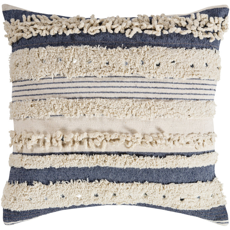 navy pattern throw pillows