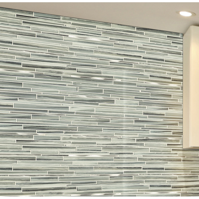 Msi Interlocking Random Sized Gl Mosaic Sheet Tile Wayfair Random Sized Gl Mosaic Sheet Tile