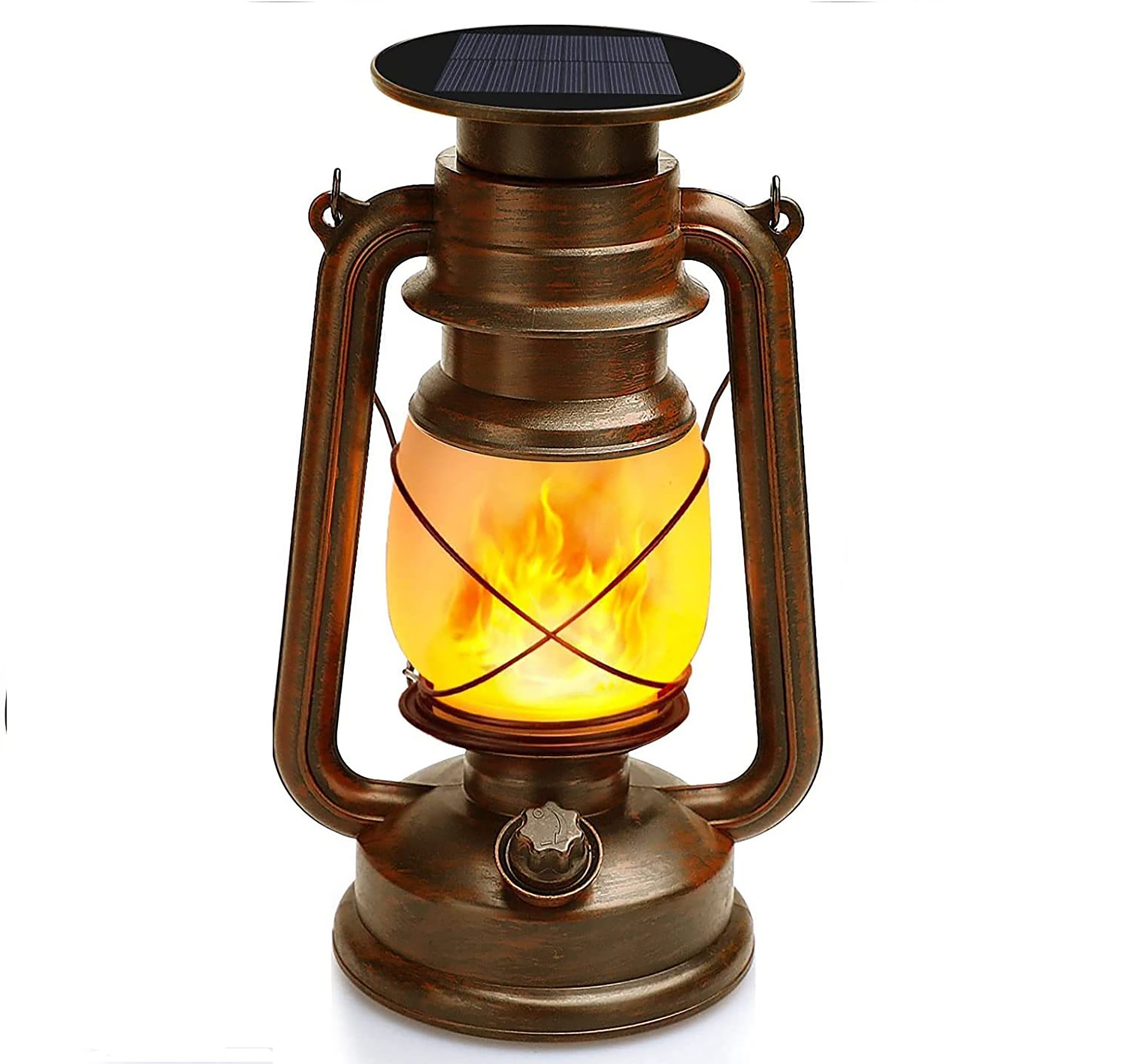 HoogaLife 10'' Battery Powered Integrated LED Color Changing Outdoor Lantern Wayfair