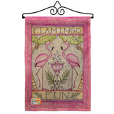 Flamingo Garden Flag Wayfair