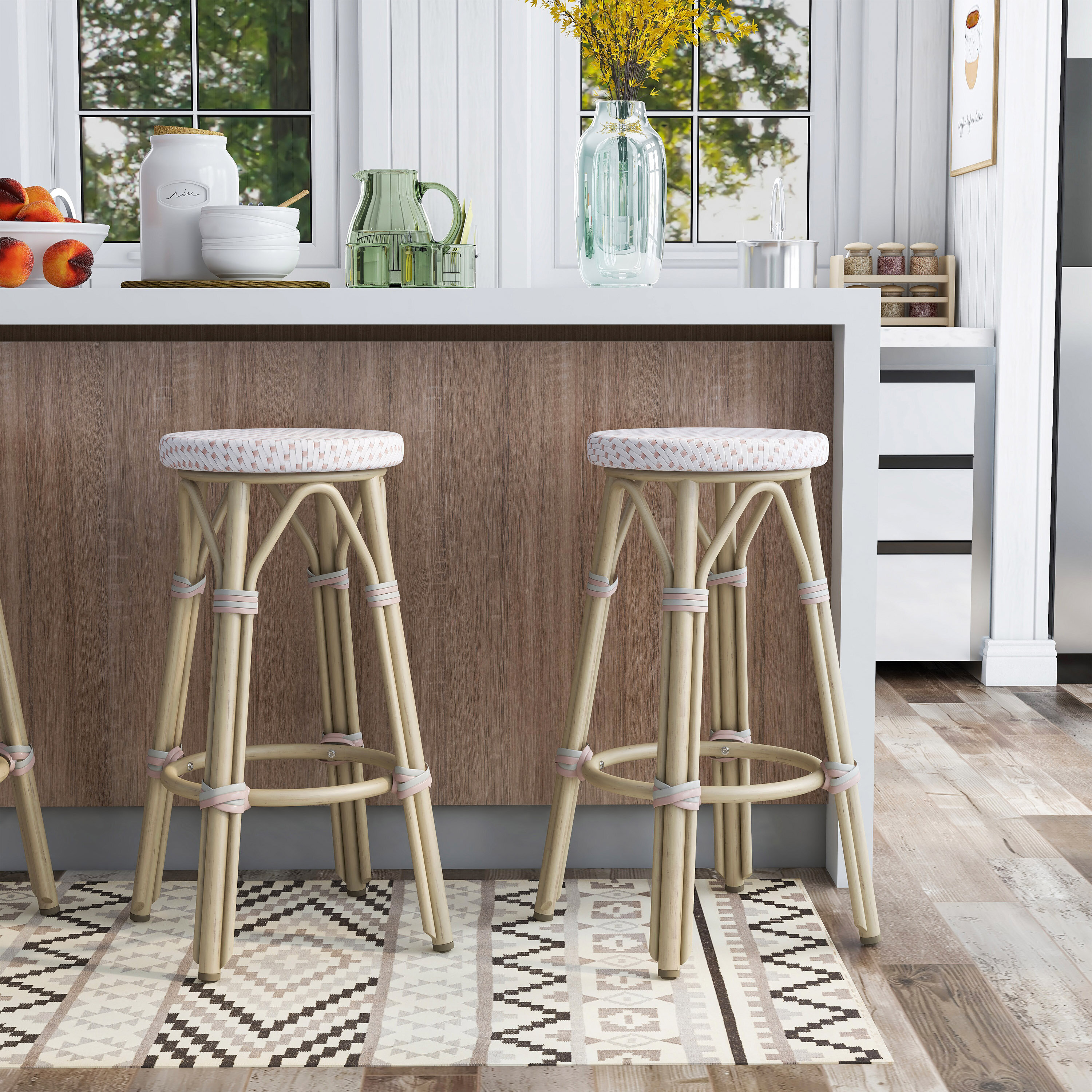 Beachcrest Home Seadrift Patio Bar Stool | Wayfair