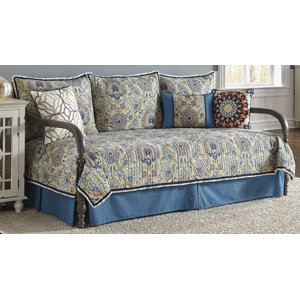 Castleford 100% Cotton 5 Piece Reversible Daybed Set