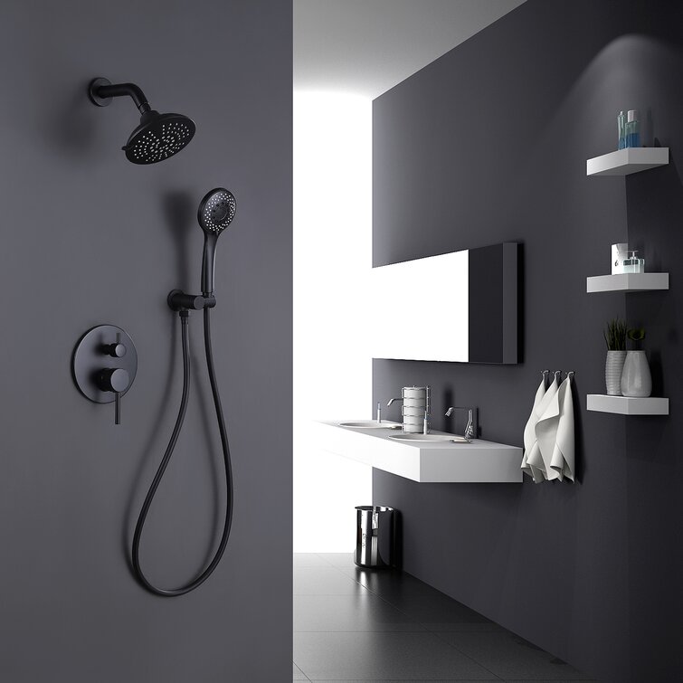 Shower Head Arm Bend Stainless Steel Bathroom Fixed with Flange Pipe Wall Mounted Home Durable Shower Accessory 150mm