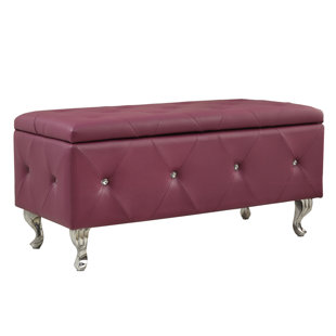 Go to store & view more images House of Hampton Victoria Upholstered Storage Bench