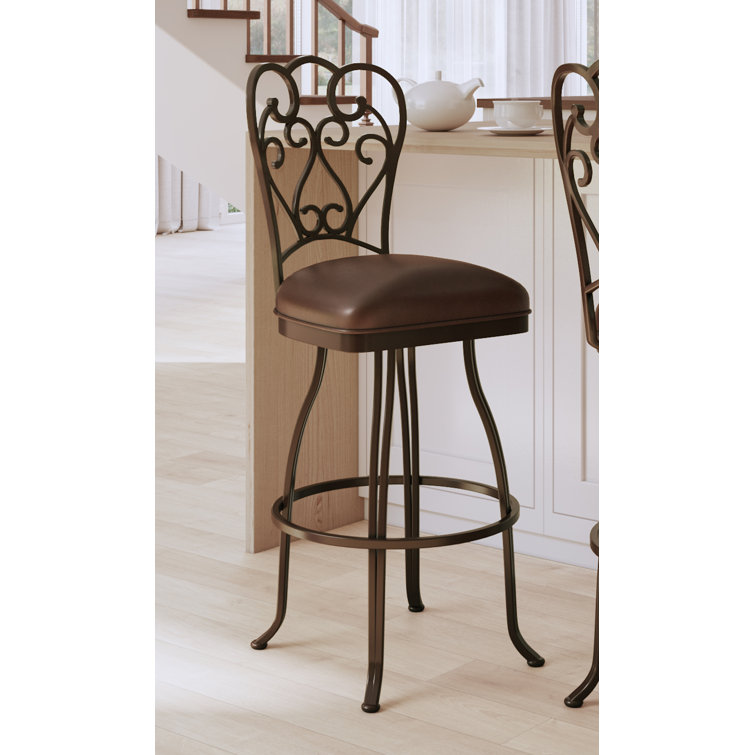 bronze swivel bar stools