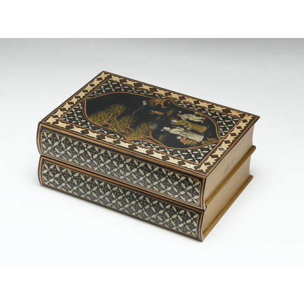 Aa Importing Chinoiserie Design Two Drawer Decorative Box Wayfair