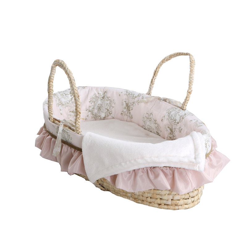 moses basket quilt set