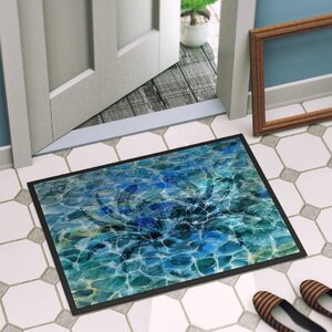 Crab Under Water Indoor/Outdoor Doormat