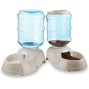 5 gallon water dispenser with dog bowl