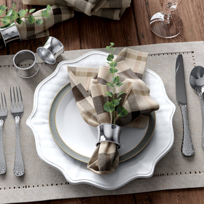 Hayden Round Napkin Rings Birch Lane&acirc; Heritage