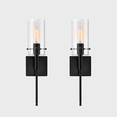 (GOLD)Iron Dimmable Wall Sconce Set