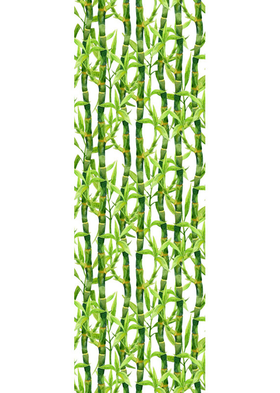 Harriet Bee Avant Removable Bamboo Forest 10 L X 25 W Peel And