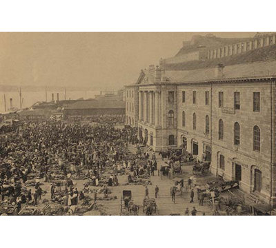 Champlain Market  March&eacute; Champlain by JE Livernois Graphic Art Buyenlarge