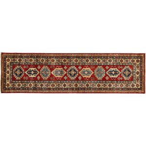 One-of-a-Kind Kazak Hand-Knotted Red Area Rug