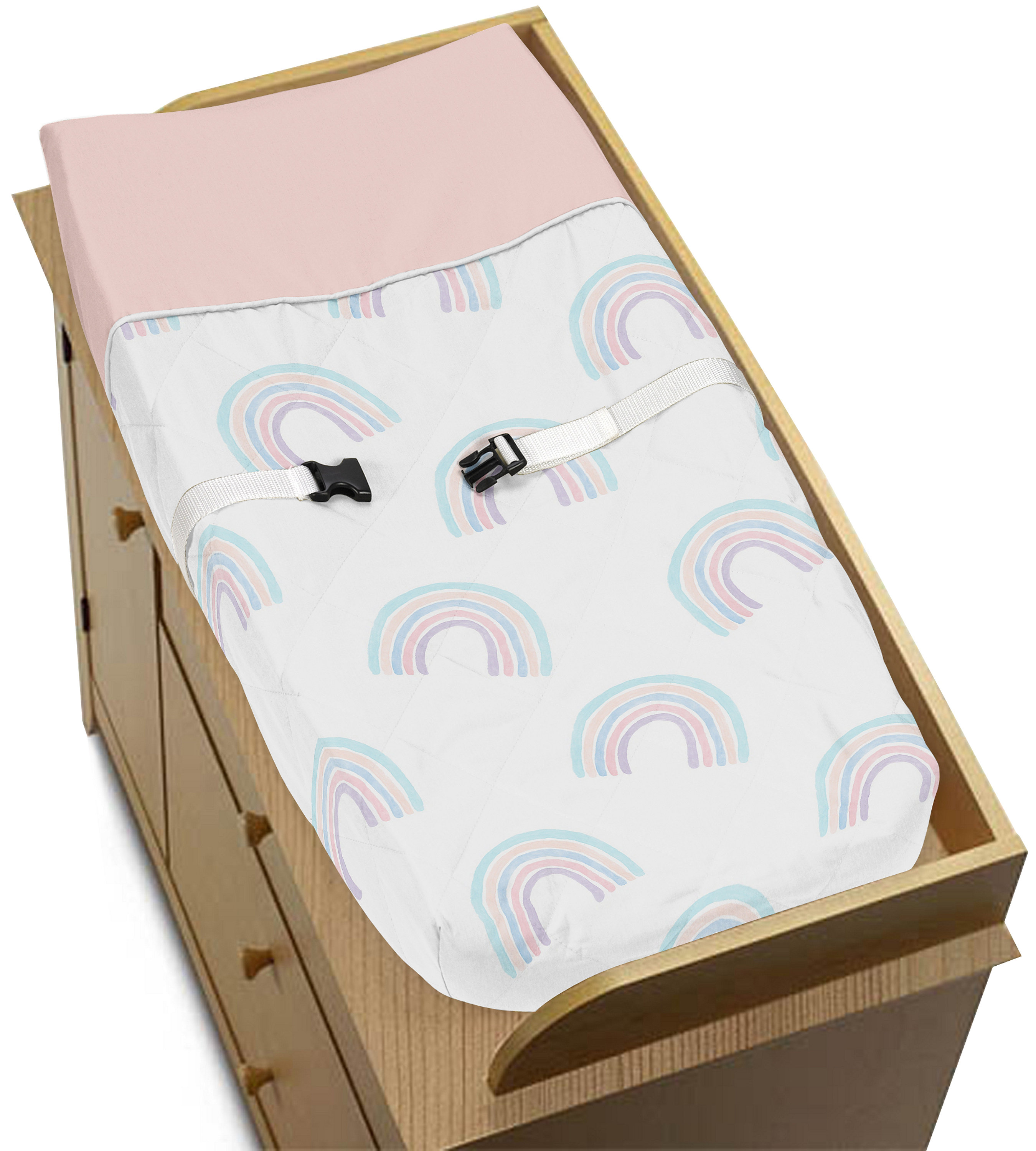 tan changing pad cover