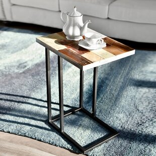 Denson C-Table Reclaimed Wood End Table By Union Rustic