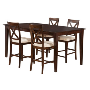 Crestwood 5 Piece Counter Height Dinin..