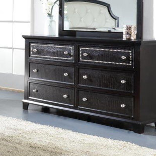 Go to store & view more images Rosdorf Park Kay 6 Drawer Double Dresser