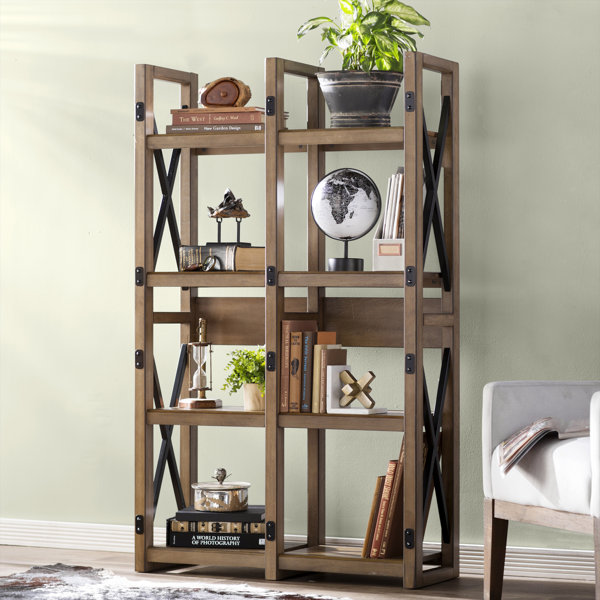 Laurel Foundry Modern Farmhouse Gladstone Etagere Bookcase & Reviews | Wayfair