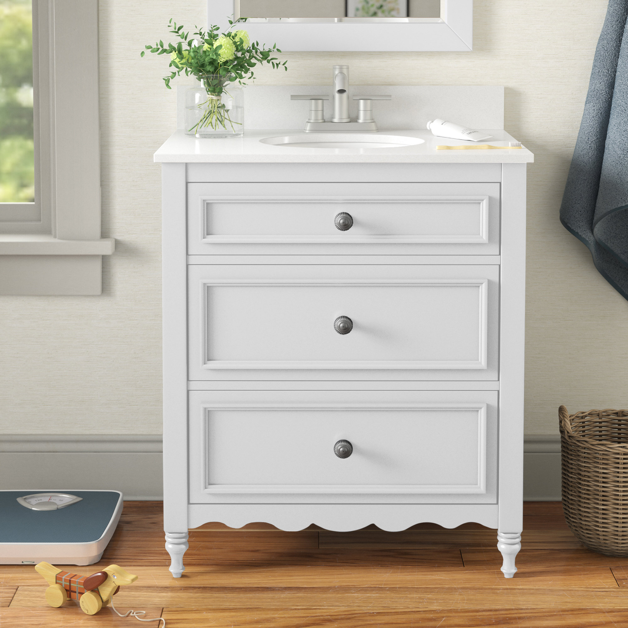 Andover Mills Bragenham 30 Single Bathroom Vanity Set Reviews Wayfair