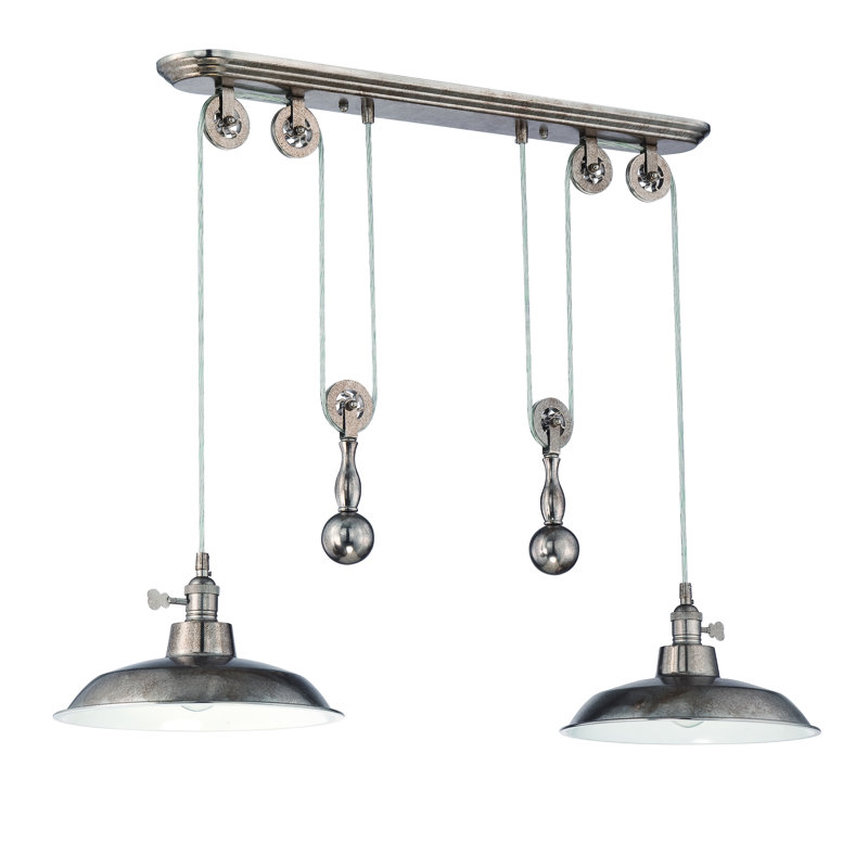 Ariel 2 Light Kitchen Island Pendant Reviews Allmodern Ariel 2 Light Kitchen Island Pendant