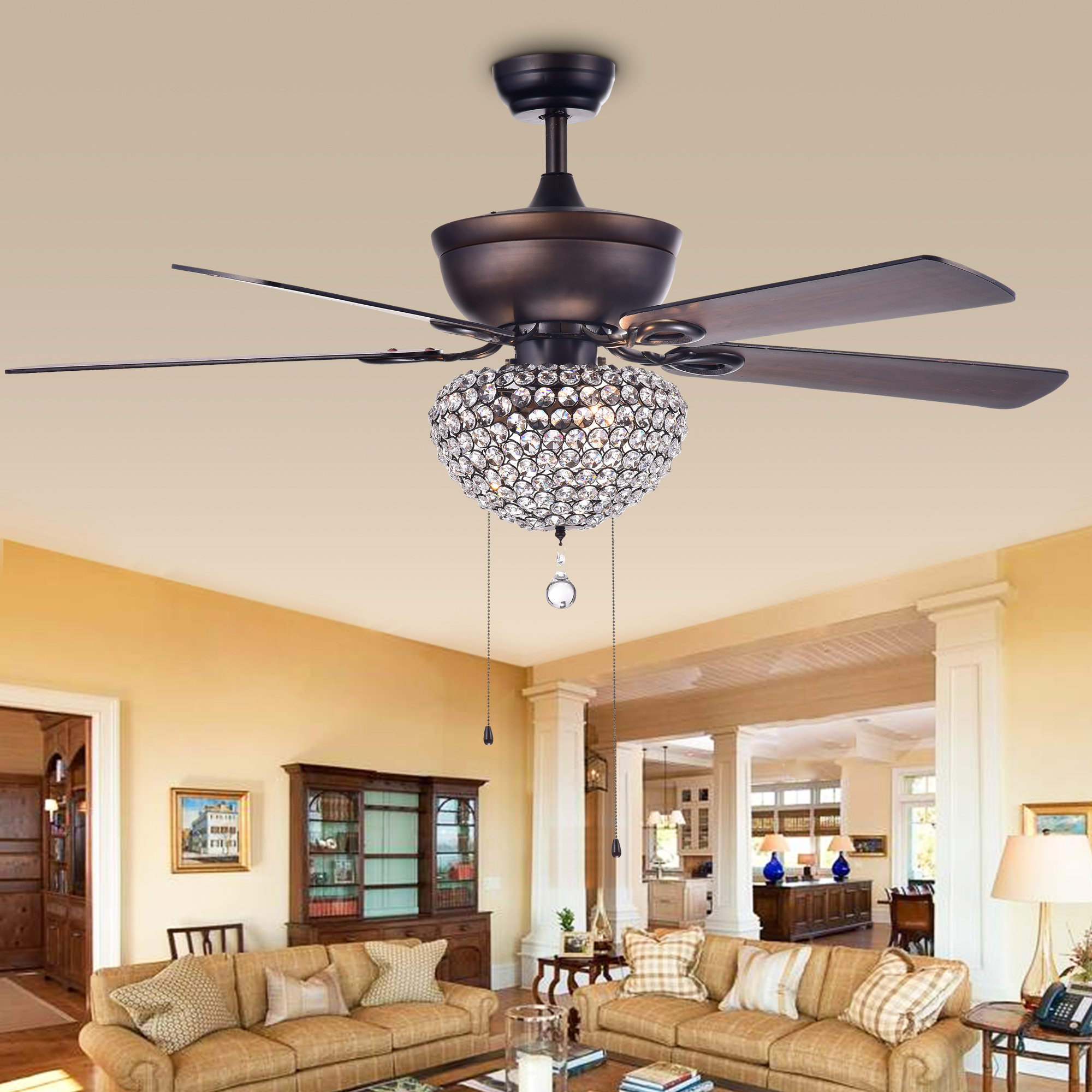House Of Hampton 52 Netter 5 Blade Ceiling Fan Reviews Wayfair