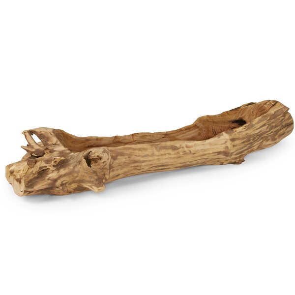 Rosecliff Heights Peter Driftwood Bowl Wayfair