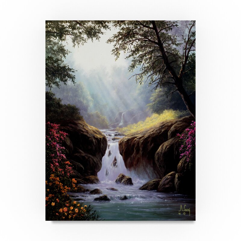 Landscape Mural Art Wall Art Ultra High Quality Decoration Unique Fine Art Photography River Ready to frame Nature Falls