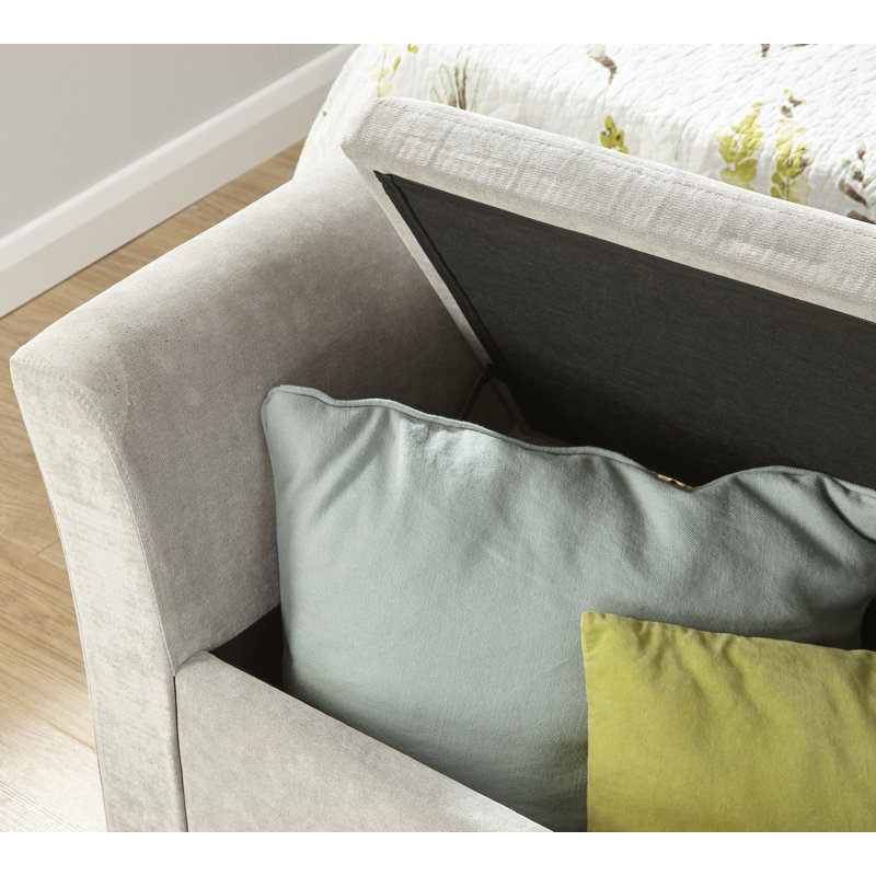 Andover Mills Clarissa Upholstered Storage Bedroom Bench Reviews Clarissa Upholstered Storage Bedroom Bench