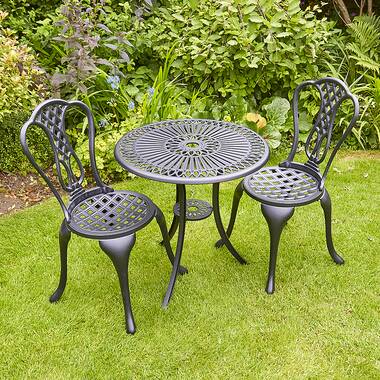 carolyn 2 seater bistro set