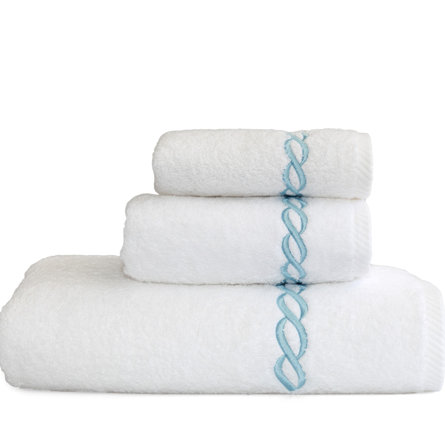 Linum Home Textiles Soft Twist Cadena Premium Authentic Soft 100% Turkish Cotton Luxury Hotel Collection Hand Towel White/Terra Cotta Linum Home Textiles Soft Twist Cadena Premium Authentic Soft 100% Turkish Cotton Luxury Hotel Collection Hand Towel White/Terra Cotta