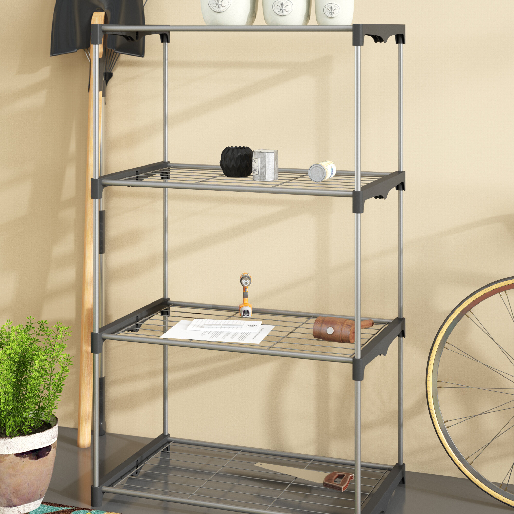 STAINLESS STEEL SHELVES 400 DEEP SIZES FROM 300 TO 1940 .