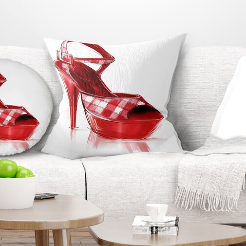East Urban Home High Heel Women's Shoe Pillow | Wayfair