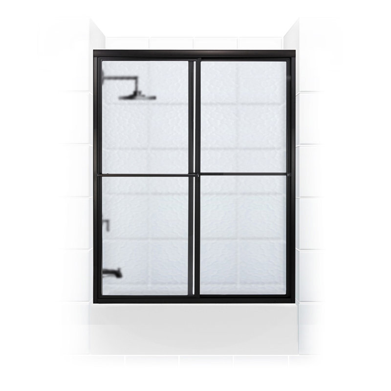 Coastal Industries Newport Series 49 X 58 Sliding Framed Tub