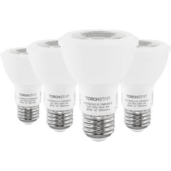 Bulbrite LED7PAR20/FL40/827/WD 50W Halogen Equivalent Medium Warm White E26 7W Dimmable Wet Rated Outdoor/Indoor LED PAR20 Reflector Bulb Flood Base 