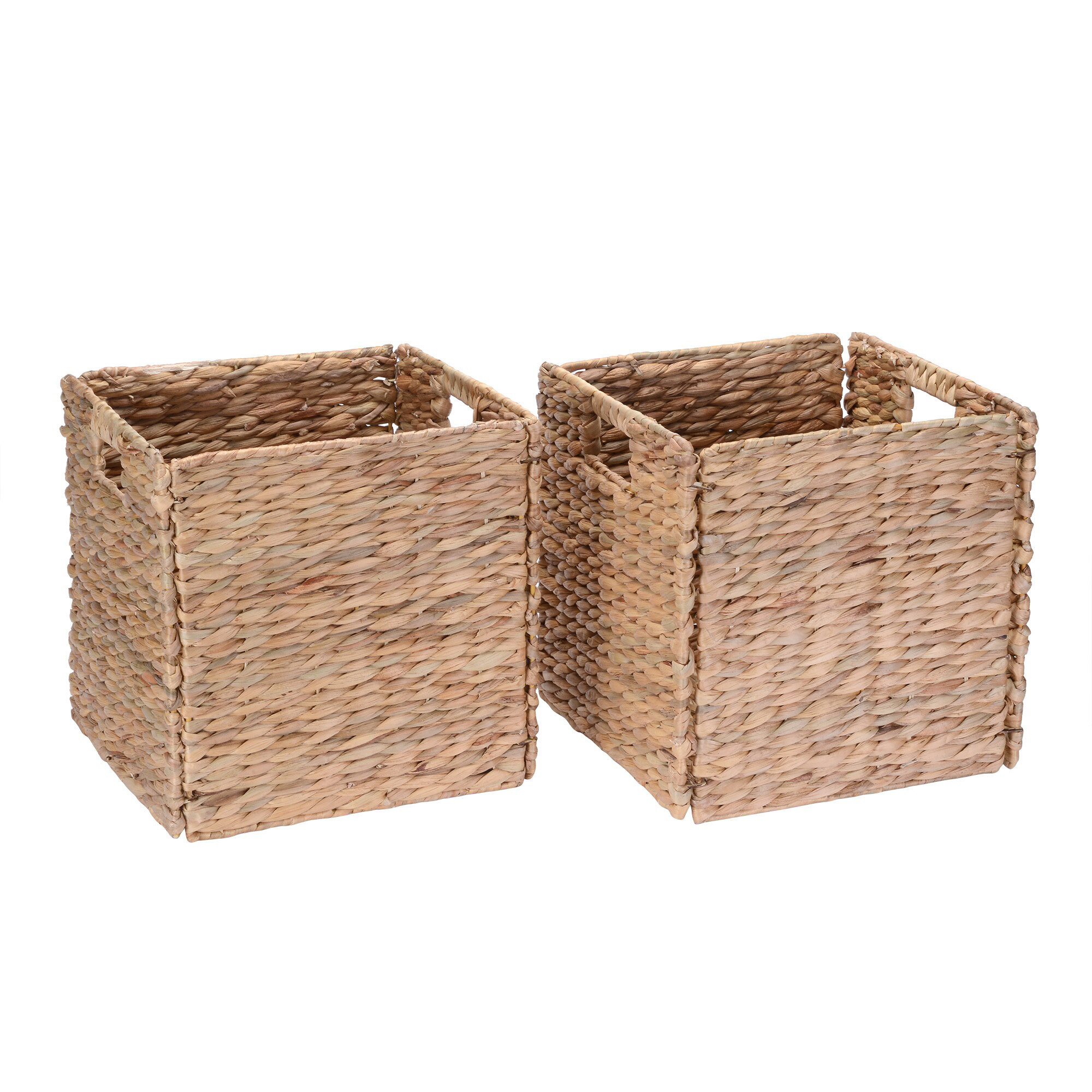 wicker basket bin