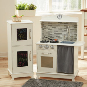 Wood Play Kitchen White play kitchen sets & accessories | wayfair Wood Play Kitchen White play kitchen sets & accessories | wayfair