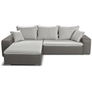 Ecksofa Cliff mit Bettfunktion von Home Loft Con..