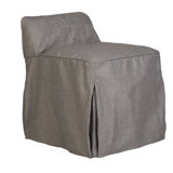 Wendt Slipcover Vanity Stool by Darby Home Co