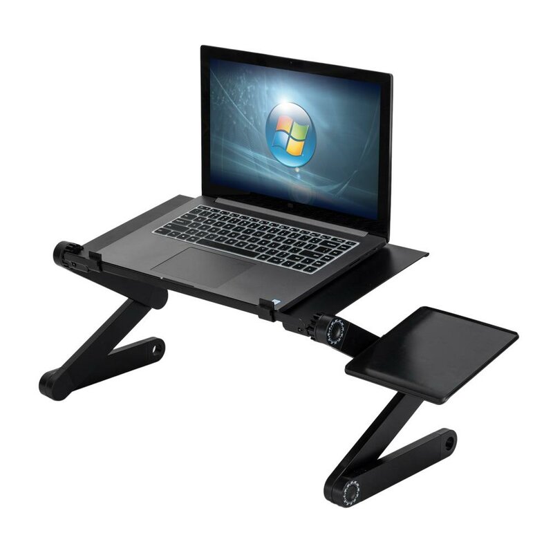 Latitude Run Bridgman Height Adjustable Standing Desk Converter