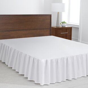 Brand New White Full Never Opened-Color Cannon Adjustable Bed Skirt Twin 