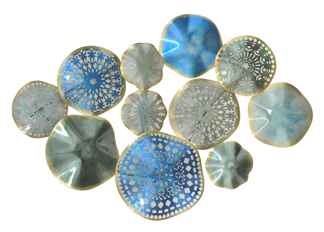 Circular Wall Decor three hands co. circular cluster metal wall décor & reviews | wayfair Circular Wall Decor three hands co. circular cluster metal wall décor & reviews | wayfair
